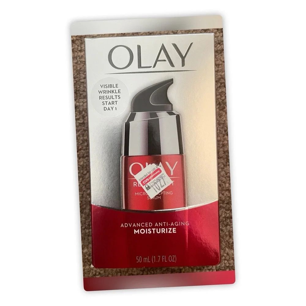 Olay Brightening Eye Cream & Regenerist Micro-Sculpting Serum‎